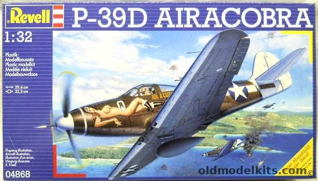 Revell 1/32 Bell P-39D Airacobra, 04868 plastic model kit